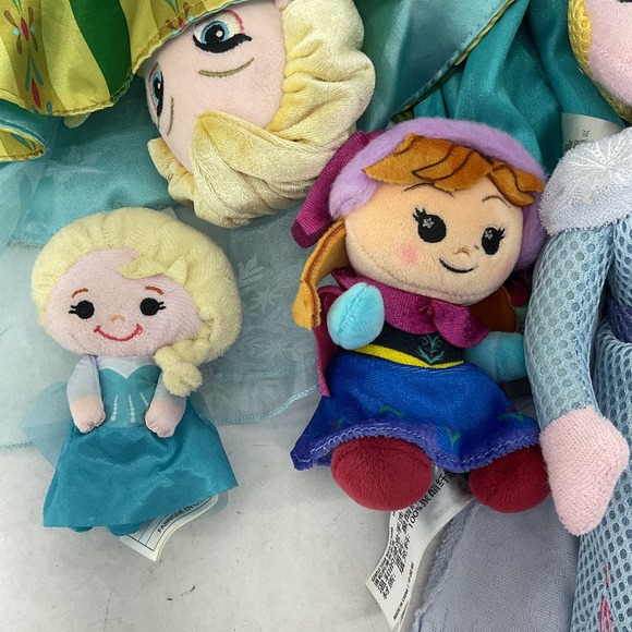 Disney Blue Stuffed Animal Princess Plush Toy Lot Jasmine Aladdin - Picture 6 of 10